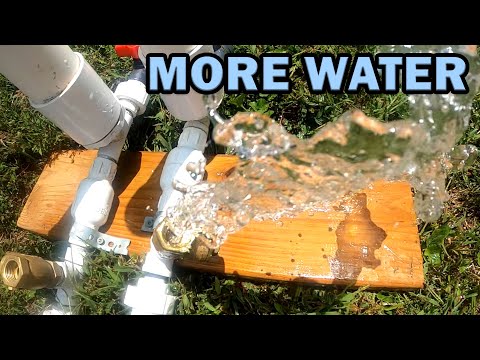 Видео: Нужно больше воды для насоса Ram Pump? Воспользуйтесь этим трюком