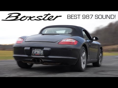 Видео: ЧИСТЫЙ ЗВУК GT3! Porsche Boxster 987.1 с универсальными глушителями и коллекторами