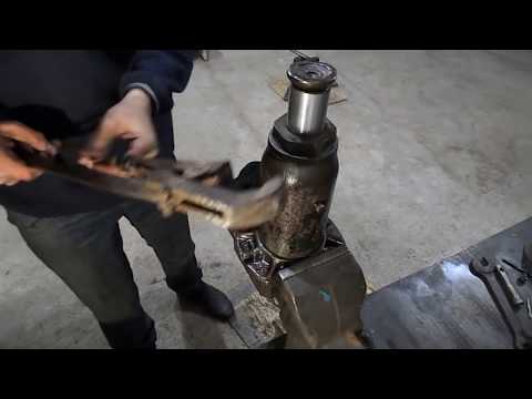 Видео: ремонт ручного гидравлического домкрата .repair manual hydraulic Jack