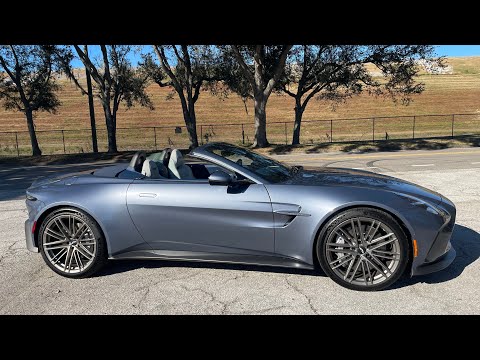 Видео: Aston Martin Vantage Roadster 2026 года. Потрясающая мощь и стиль