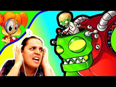 Видео: БолтушкА ВеселушкА и Доктор Зомбосс в Растения против! ИГРЫ и Прохождения