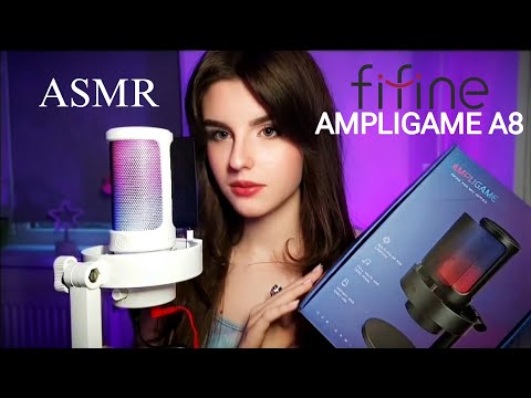 Видео: FIFINE AMPLIGAME A8 | ASMR | обзор и тест