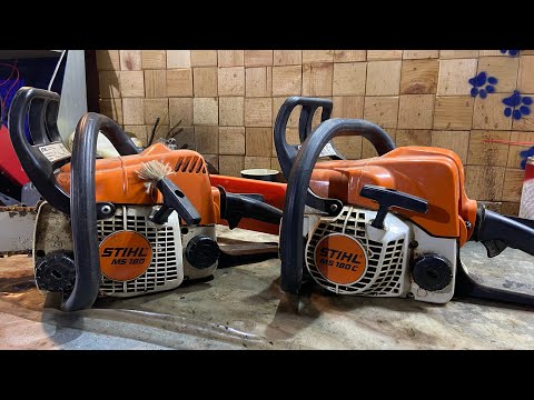Видео: STIHL MS 180 2013г. и STIHL MS 180C-BE 2019г. Ремонт.