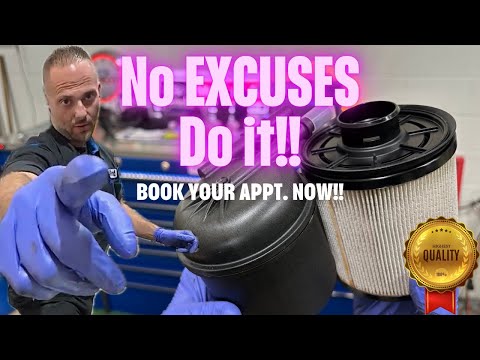 Видео: У ВАС ЭТО ЕСТЬ? | Топливный фильтр Ford 6.7 11-16 — КАК СДЕЛАТЬ #сделайсам #механик