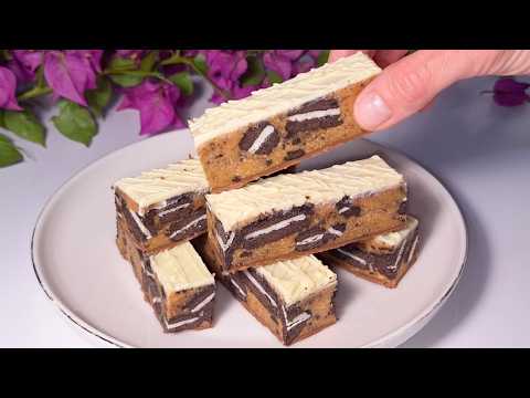 Видео: Новый быстрый десерт без выпечки за 8 минут! Никаких яиц, никакой духовки, никакой муки!