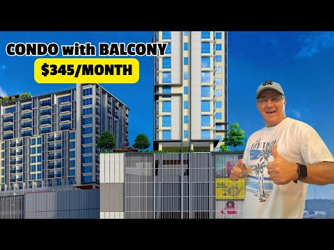 Видео: Студия за 345 долларов в месяц в бизнес-парке Себу — потрясающие апартаменты с балконом!