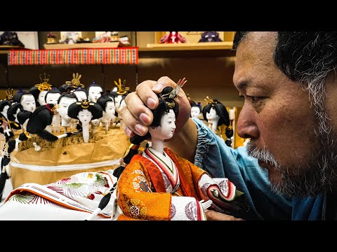 Видео: Процесс изготовления куклы хина - талисмана от невезения, который используется уже 1300 лет