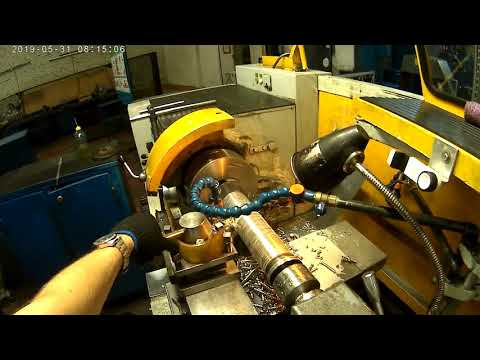Видео: Токарные работы от первого лица.