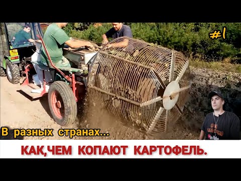 Видео: КАК КОПАЮТ КАРТОФЕЛЬ В РАЗНЫХ СТРАНАХ,ПОДБОРКА /HARVESTING POTATOES IN DIFFERENT COUNTRIES,SELECTION