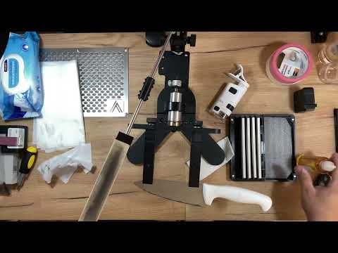 Видео: Заточка ножа Tramontina. Игрушечный микроскоп, который смог. Камни Gritalon OA.