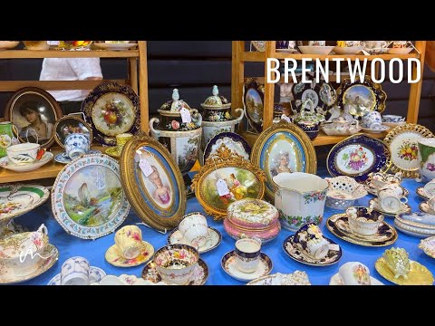 Видео: Антикварный рынок на окраине Лондона🇬🇧 Цветение бузины