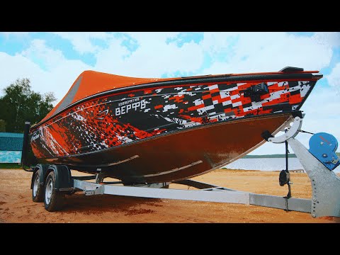 Видео: ЛОДКА ДЛЯ НАШИХ РЕК! КАТЕР NORTH SILVER 545 2021 модельного года. Петр Денисов.  4K
