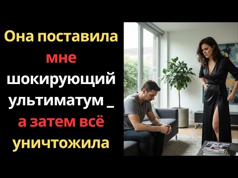Видео: «Она поставила мне шокирующий ультиматум… а затем всё уничтожила»