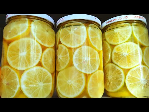 Видео: Я храню лимон таким образом 1 год!! Даже вкуснее свежего!