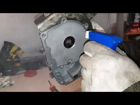 Видео: Крышка картера правая 4т 139qmb 50-80 кубов замена
