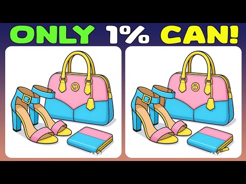 Видео: Найдите 3 отличия: только 1% может найти их все 👀🧠