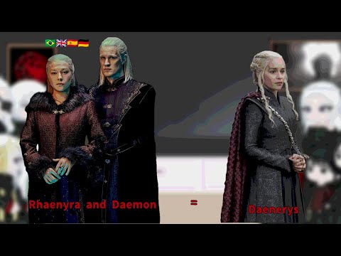 Видео: °•Реакция семьи Таргариенов на будущую дочь Рейниры и Деймона | Дейенерис | GOT × HOTD |•°