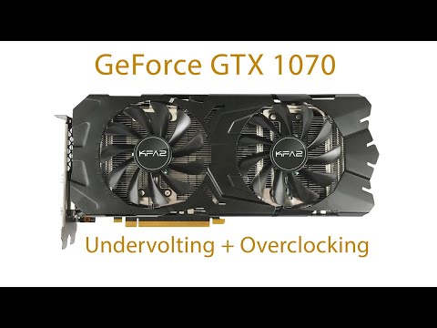 Видео: Правильный разгон Gtx 1070 - 2025Mhz + undervolting !