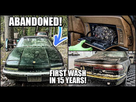 Видео: В ЗАБРОШЕННЫХ ЛЕСАХ ОБНАРУЖЕНА Первая стирка 15-летней заплесневелой Реатты! Детализация автомобилей