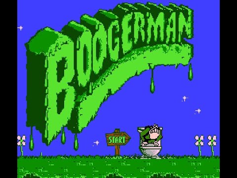 Видео: Полное прохождение Бугермэн (Boogerman) nes