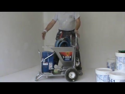 Видео: Про GRACO T-MAX 405 (запуск перед работой)