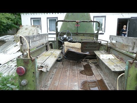 Видео: А что ОН поедет? ПЕРВЫЙ ЗАПУСК за год 10 лет под ОТКРЫТЫМ НЕБОМ капсула времени ГАЗ-69
