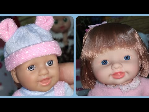 Видео: Двое милых улыбашек. Пупс с улыбкой - это же так мииииило, невозможно устоять и не приобрести