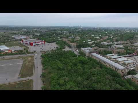 Видео: г. Волжский: пл. Свердлова - пл. строителей - пл. Свердлова - 5.5km