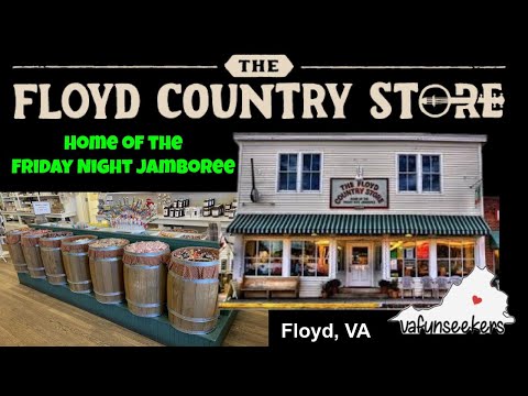 Видео: Посещение магазина Floyd Country Store | Остановка в очаровательном городке Флойд, штат Вирджиния