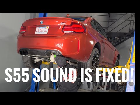 Видео: BMW M2 Competition Valvetronic Equal Length Valved Exhaust (SS) — Обзор