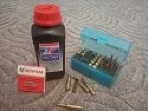 Видео: Тубал 3000. Проба навесок пороха Tubal 3000. Пуля 155 грейн.