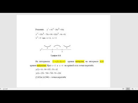 Видео: Исследование функций. Лекция. Суханова С.Г.