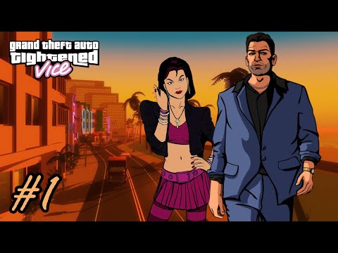 Видео: Grand Theft Auto VC: Tightened Vice 1.1 - Очень Сложный Вайс #1 (Hard Challenge)