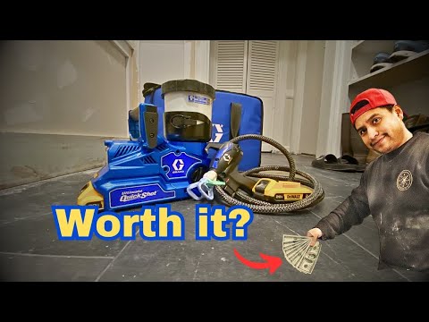 Видео: Раскрывая правду: стоит ли этот краскопульт за 1400 долларов? Обзор Graco Ultimate Quickshot #graco