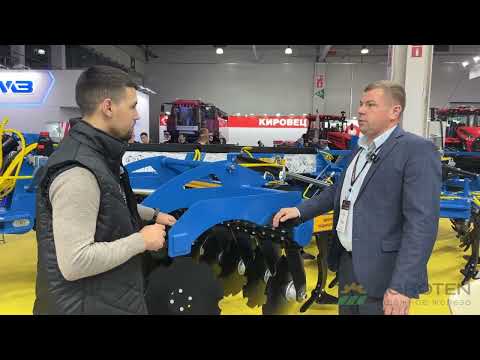 Видео: Обзор КЧД-5 и обновленного плуга ППО-(8+1) на выставке "Агросалон 2024" от компании "Agroten"