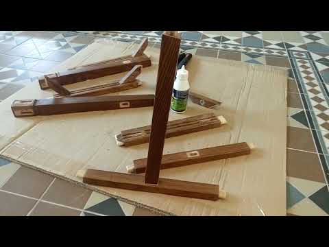 Видео: Как склеить стул. Ремонт стула.