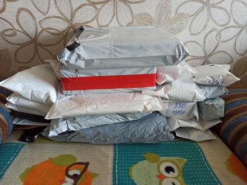 Видео: Большая #распаковка. 33 посылки с #AliExpress