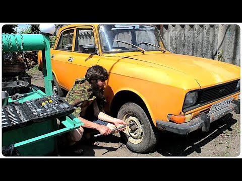 Видео: ВОССТАНОВЛЕНИЕ АЗЛК-2140. ДИСКИ, РЕЗИНА, БЕДНОСТЬ...