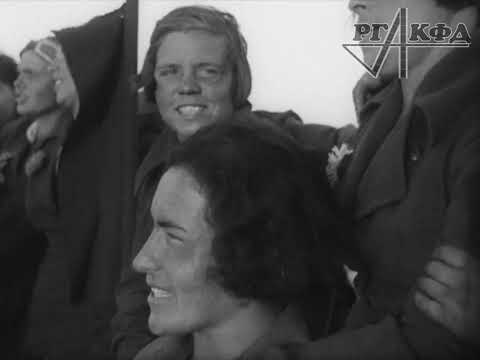 Видео: Женский автопробег по СССР (кинохроника, 1936 год)