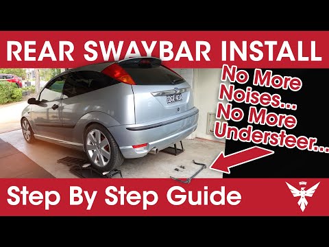 Видео: Замена стабилизатора поперечной устойчивости — устранение шума втулок и недостаточной поворачивае...
