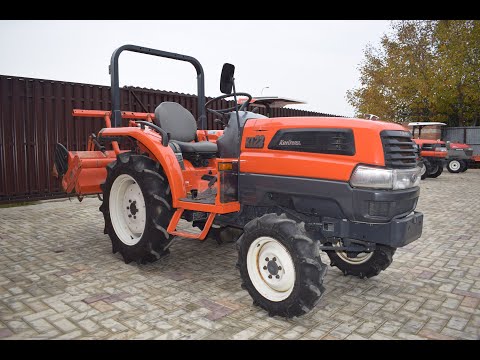 Видео: Мини трактор Kubota KL 23