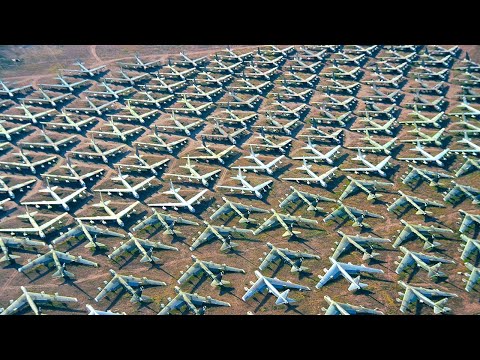 Видео: Что Происходит Со Старыми Самолетами После Списания?