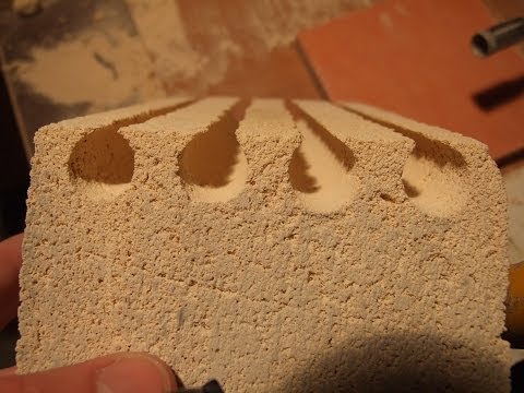 Видео: Печь для обжига. Пазы под спирали. Ч.1.