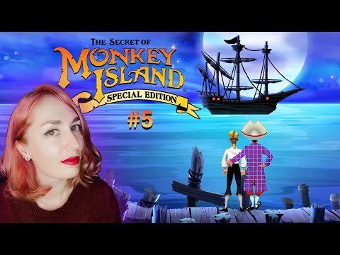 Видео: ИГРА 1990 года /The Secret Of Monkey Island / Тайна острова обезьян/  [Часть #5]