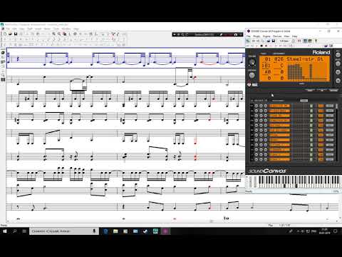 Видео: Любэ и Н.Княжинская - Может знает лес midi sound canvas