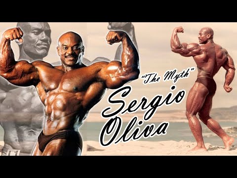 Видео: Серджио Олива по прозвищу "Миф". Легендарный бодибилдер. Трехкратный Мистер Олимпия (Sergio Oliva)