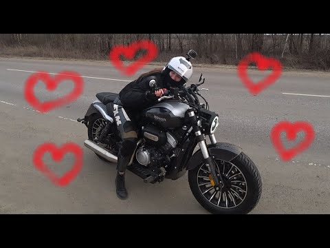 Видео: Лучший первый мотоцикл Benda Rock 300