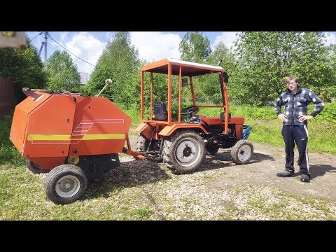 Видео: КУПИЛ ПРЕСС-ПОДБОРЩИК ДЛЯ СЕНА НА КИТАЙСКИЙ ТРАКТОР