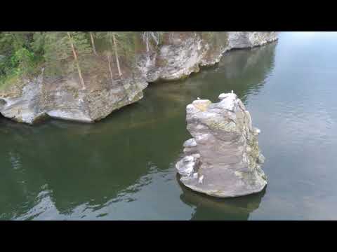 Видео: Челябинская область, озеро Иткуль, Шайтан камень, июль 2020