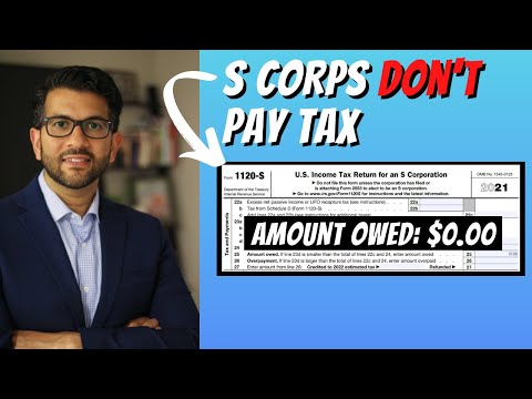 Видео: Как работают налоги S-корпораций